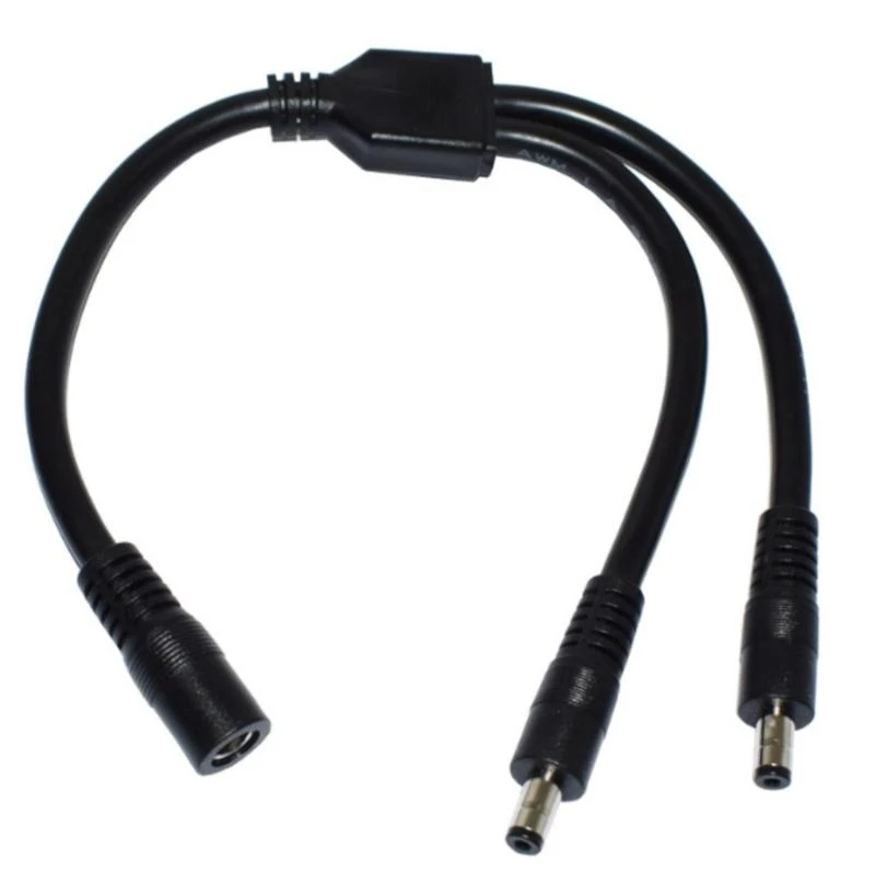 

96GE DC5521 Power Cable Женский разъем 5xmale 5.5x2,1 мм Адаптерный шнурный провод для камер безопасности и сетевых устройств