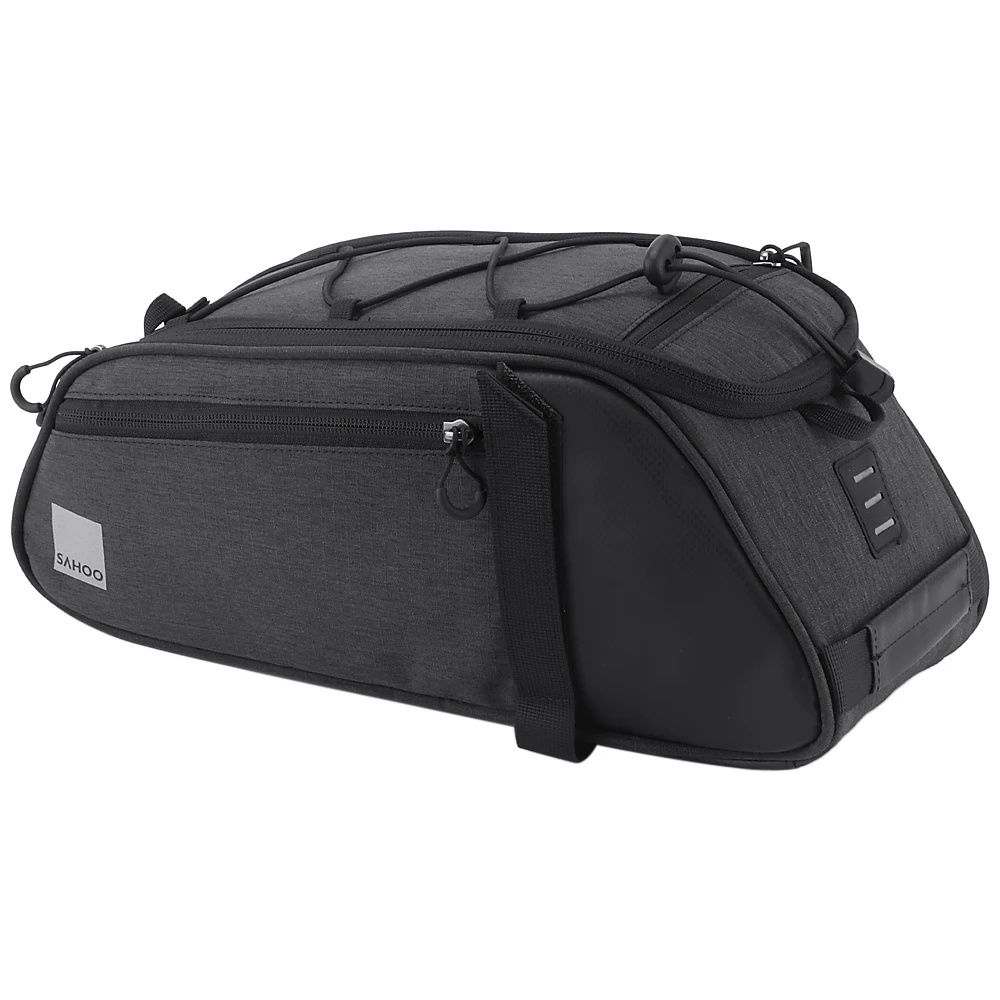 8L Bike Rack Bag Water Repellent Cycle Bike Rear Seat Bag Bike Trunk Cargo Pack Road Bike Carrier Bag Bicycle Accessories