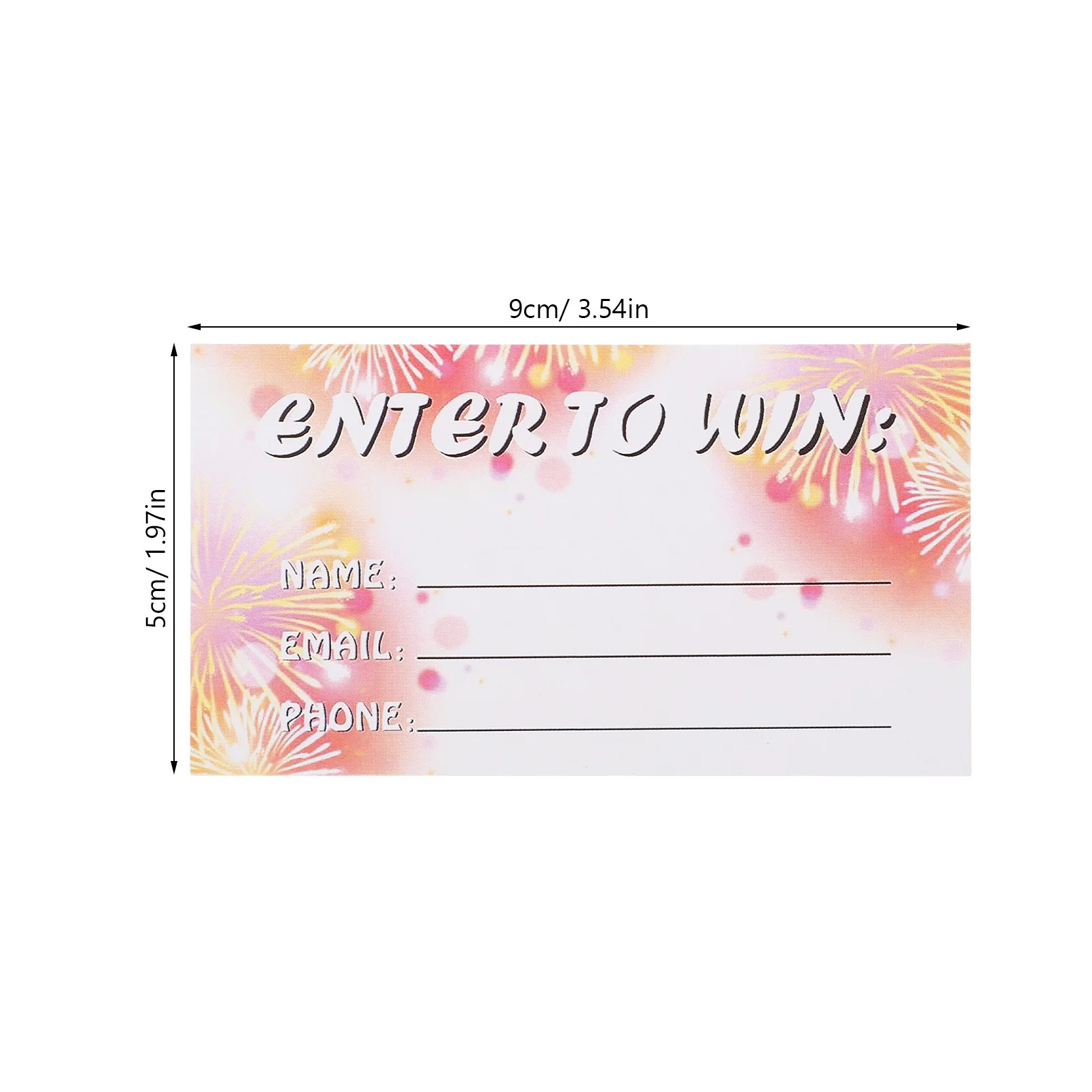100 Sheets Raffle Cards Multi-Use Blank Ballot Accessory Event Voting Tickets Cards Raffle Ticket Sheets Ballot Accessory