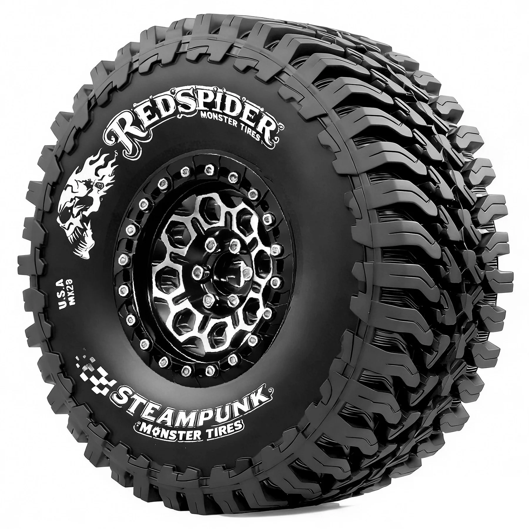 RED SPIDER 4Pcs 2.2