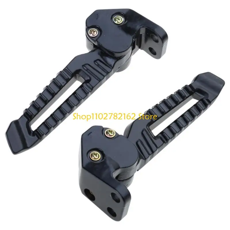 

547B Motorbike Accessory Foot Pedal Footrests Easy Installation Footrest Pedal for 150cc 125cc Motorcycle Foot Pegs Universal