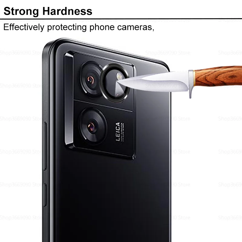 3D Camera Protector Glass For Xiaomi 13T Pro 5G HD Tempered Glass Lens Metal Rear Ring Xiomi Mi13T Mi 13T Xiaomi13T 13 T Pro 5G