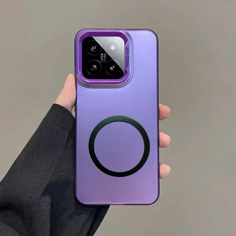 

Для Infinix Hot 60 Pro Plus Hot60 Pro 4G матовый чехол для телефона Magsafe с магнитной беспроводной зарядкой, жесткий чехол для ПК для Hot 60 Pro