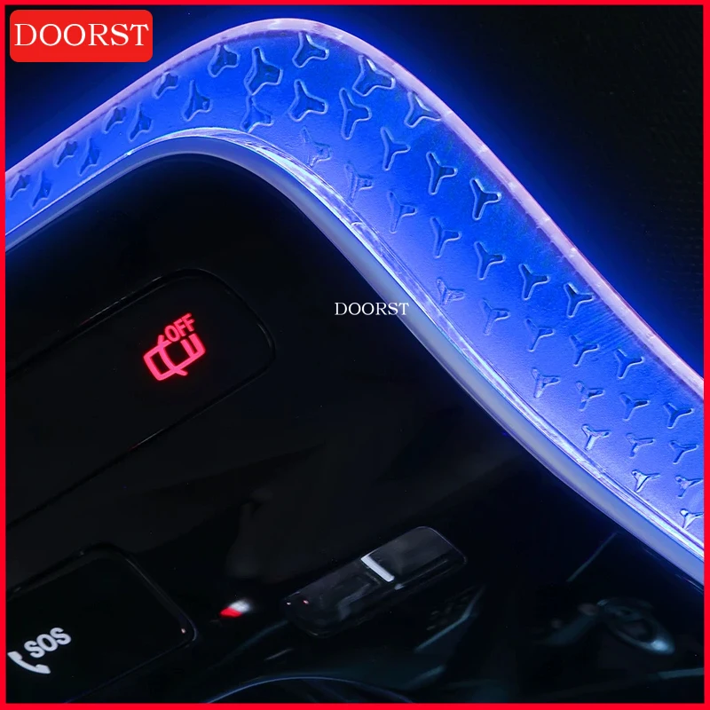 For Mercedes Benz C GLC E Class W206 X254 W214 Starry Crystal Reading Light Frames Decorative Interior Modification Accessories