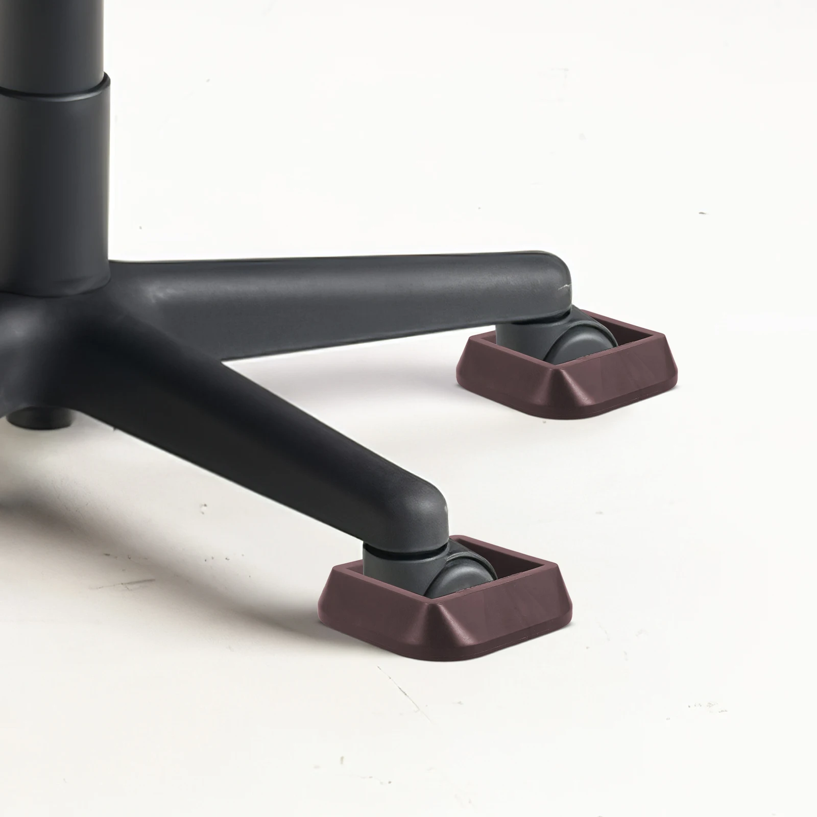 

4pcs Chair Stopper Furniture Slot Pad Anti-Skid Wheel Chock Durable Wheel Stoppers For Home Office Commercial Use