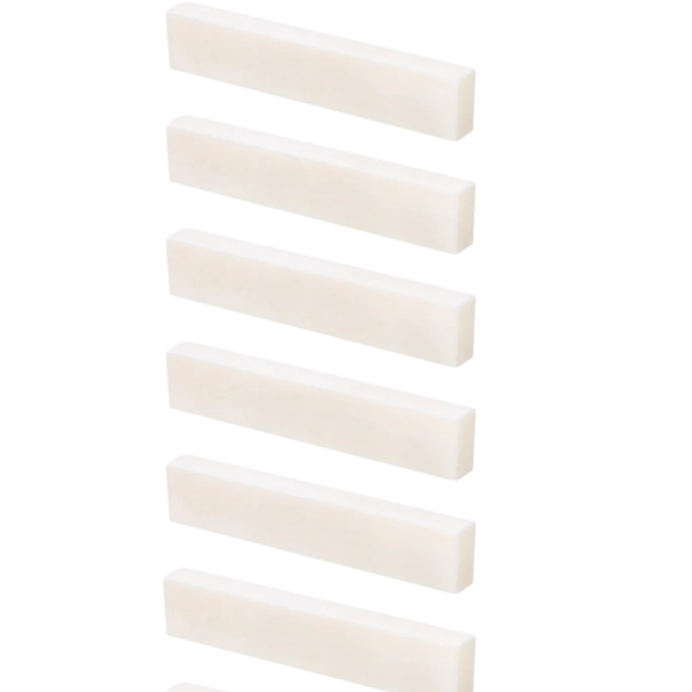 

6pcs ​52x6x10mm Guitar Bone Nut​ ​DIY Instrument Parts​ Pure Bone Material​ ​DIY Bone Nut ​Guitar Nut Customizatio