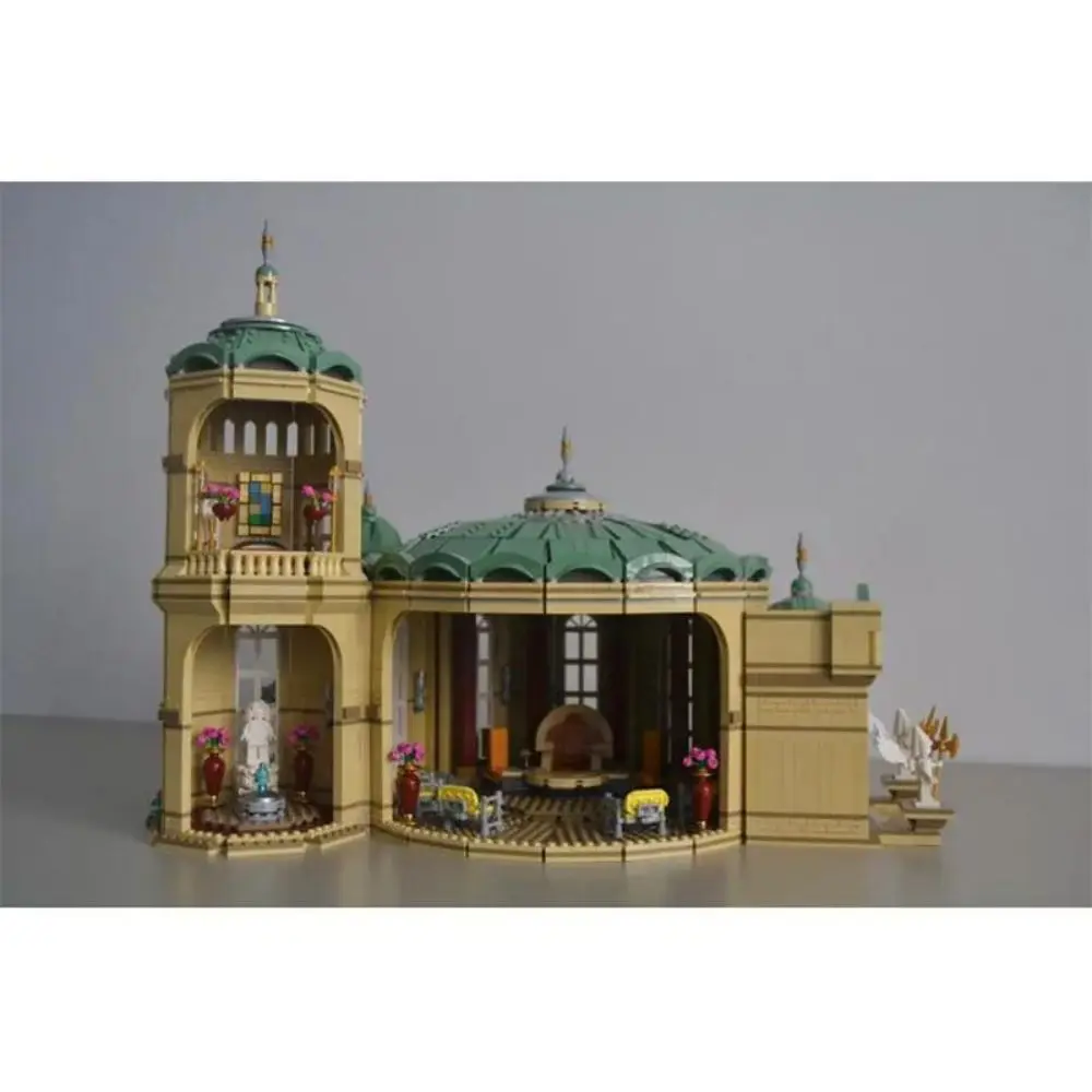 4754pcsMOC-135332 Star Movie Serie Theed Royal Palace Building Block MOC Military Model Assembly Bricks Toy For Kid Gift