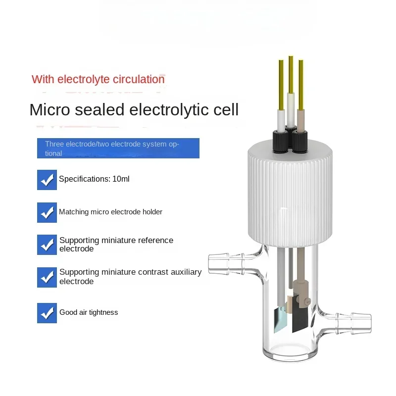 electrolyte circulation micro sealed electrolytic cell (10ml)