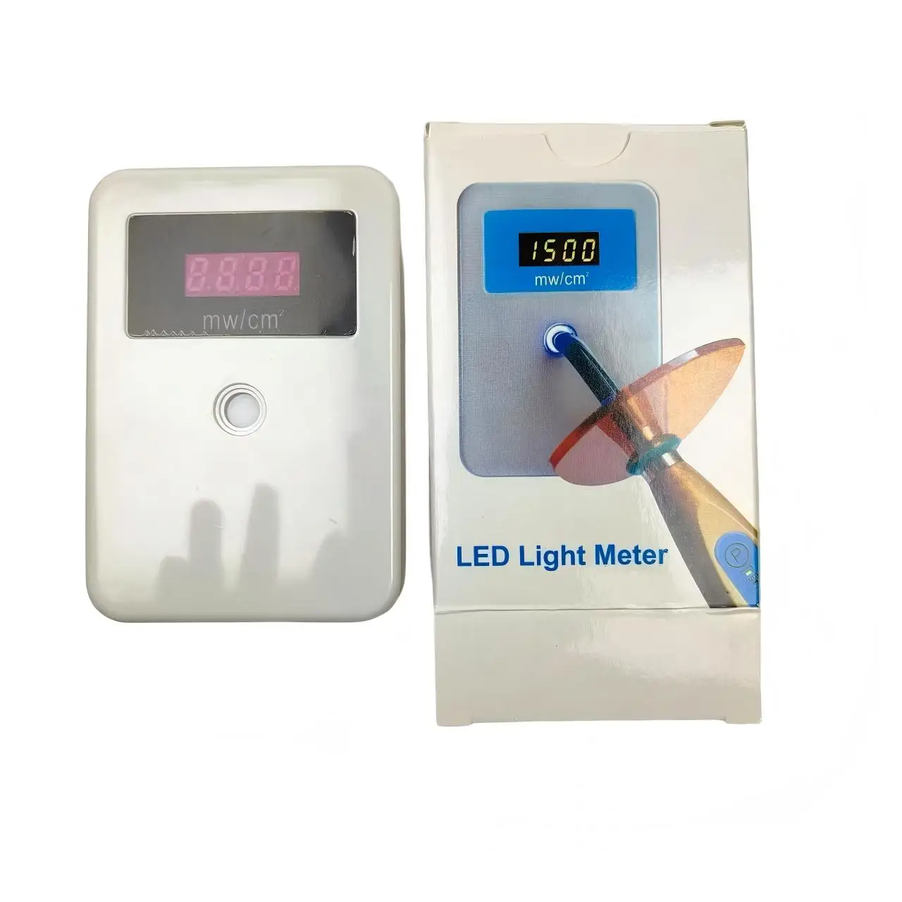 Dental LED Curing Wireless Light Meter Tester Radiometer Testing Unit Digital Display Light Intensity Meter