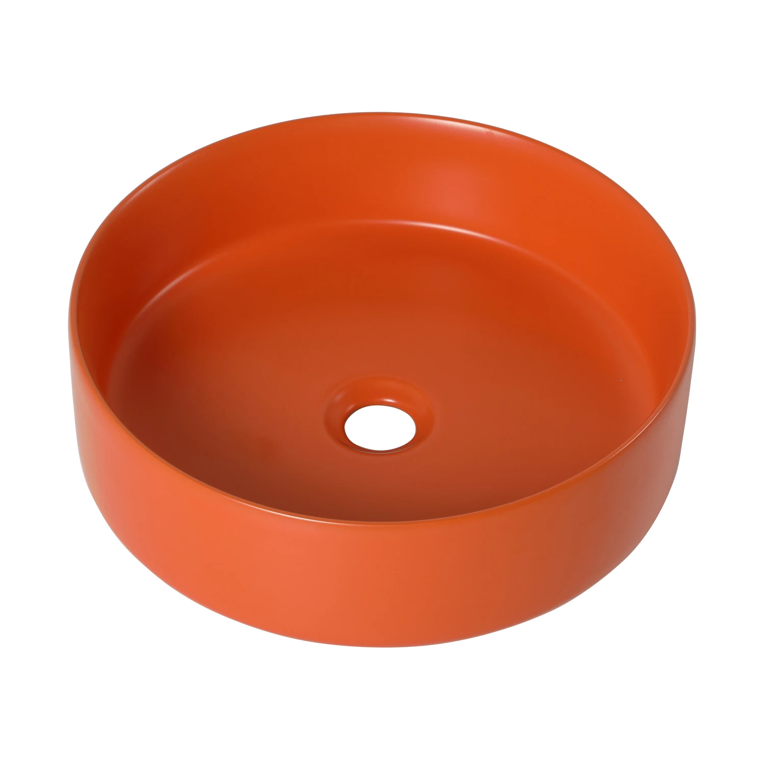 

Circular Ceramic Vessel Sink for Bathroom - Artistic Design