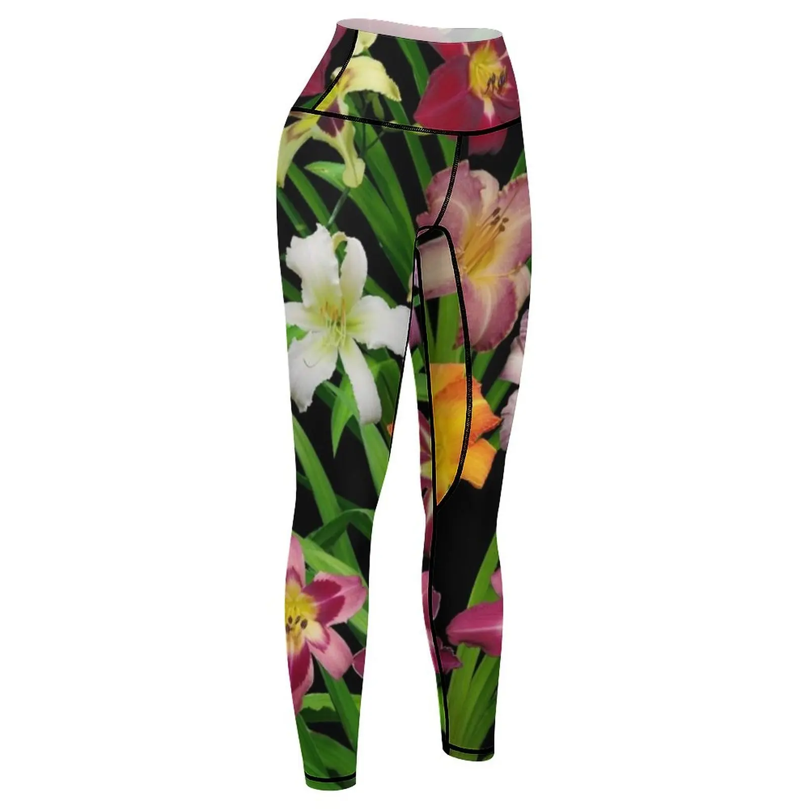 Display of Daylilies II Leggings Leginsy push up exercise clothing for sport set active wear Womens Leggings