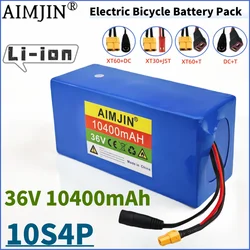 10S4P 36V 10400mAh  18650 Lithium Battery Pack with BMS Electric Scooter Electric Scooter Battery+42V 2A Charger