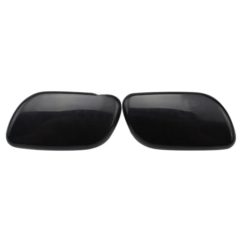 Unpainted RH&LH Bumper Headlight Washer Spray Nozzle Cover for Saab 93 93 20032011 Front Right Left Placement on Vehicle