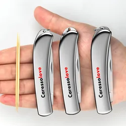 All-steel Keychain Folding Knife High Hardness Portable Pocket Knife Sharp Mini Box Cutter Small Camping EDC Emergency Tools