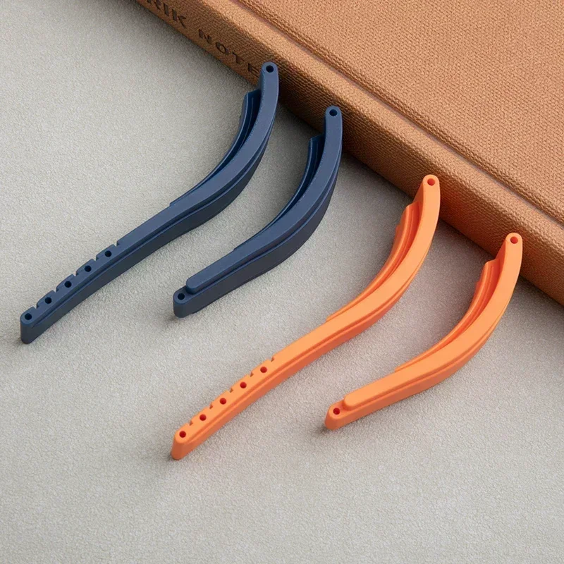 ل رولكس حزام أعماق البحار ساكن السماء ساكن حزام الساعات أضعاف مشبك الوصول 20 مللي متر المطاط الناعم مع نهاية منحنية لين