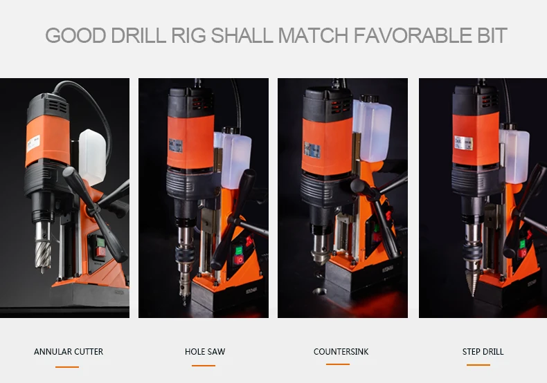 DX-35 Industrial OEM Annular Cutter Chinese Factory Electric Power Source Magnetic Drill Press