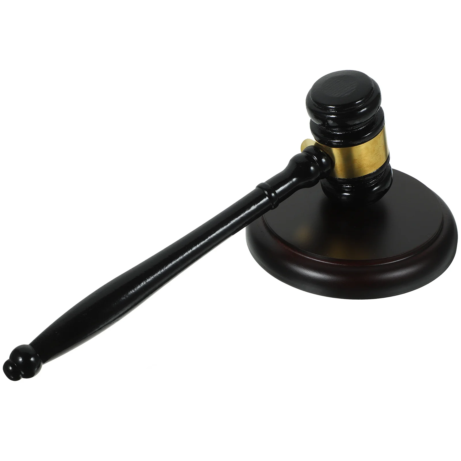 

1Set Solid Wood Judge Hammer Auction Sale Hammer Portable Compact Design Ideal Lawyer Gift Judge Gavels Wooden Gavel