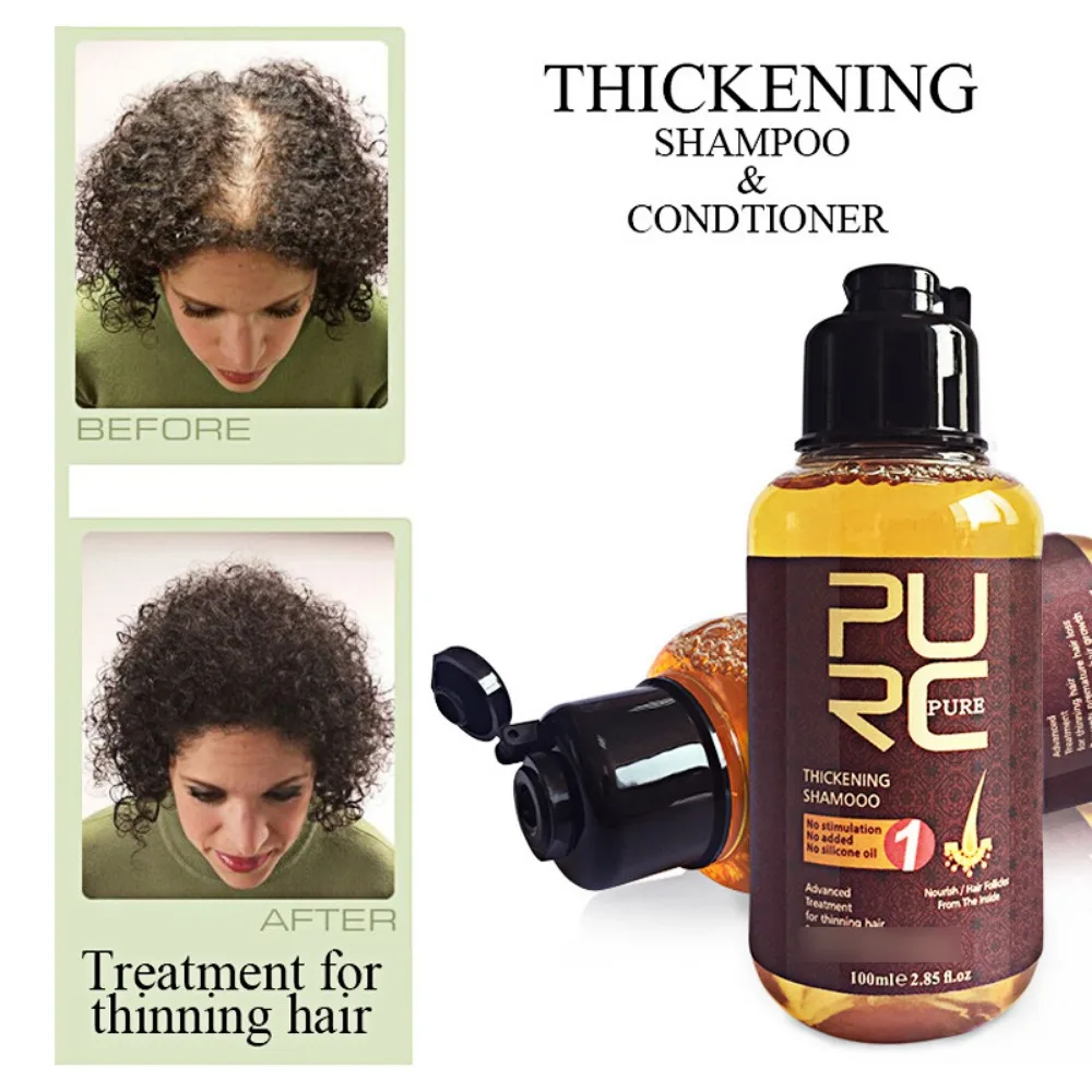 Thickening Shampoo Hair Growth Products Men Women Ginger Essential Loss Scalp Treatment Fast Grow Hair Care Beauty penetration