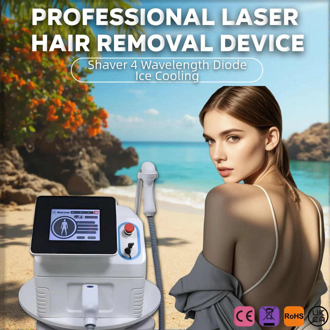 2026年新型ダイオードレーザー脱毛器、太い毛にも対応、4波 - Industrial Laser Hair Removal Machine のレビューと価格