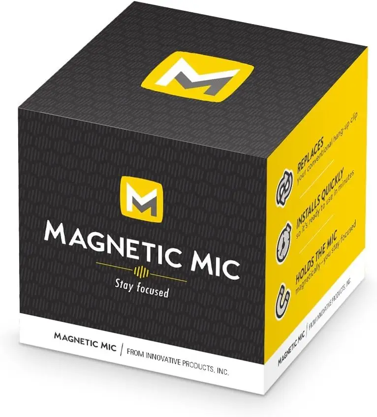 

Magnetic Microphone Clip - Secure Hold, Easy Installation