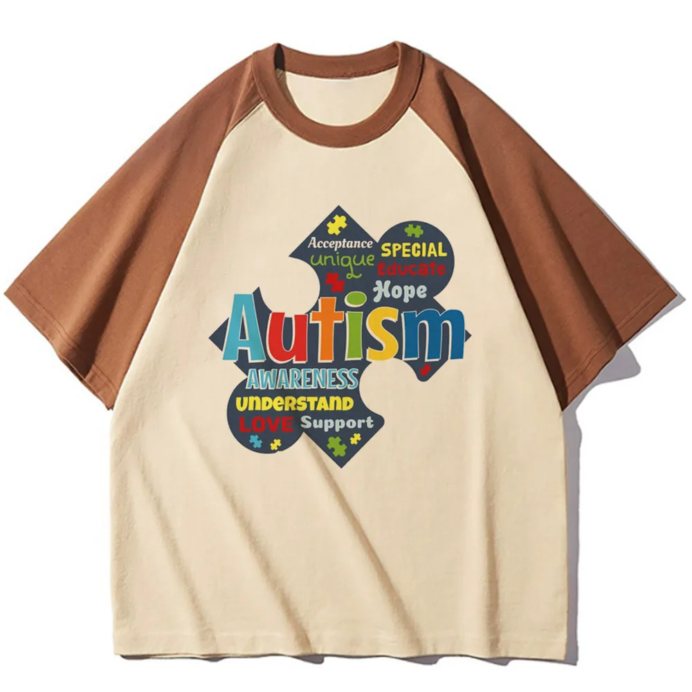 

Autism t shirt women harajuku top girl y2k streetwear clothes