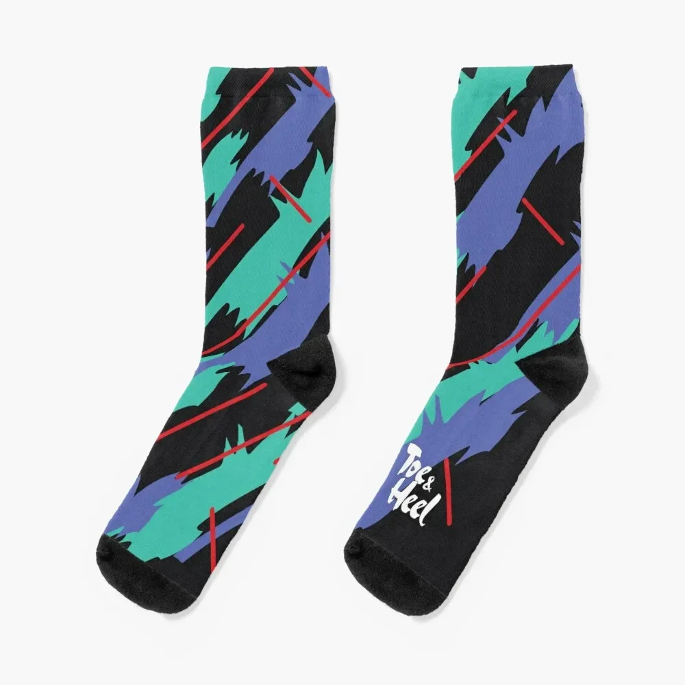 

HKS Pattern ~ Toe&Heel Socks with print Crossfit Socks Women Men's