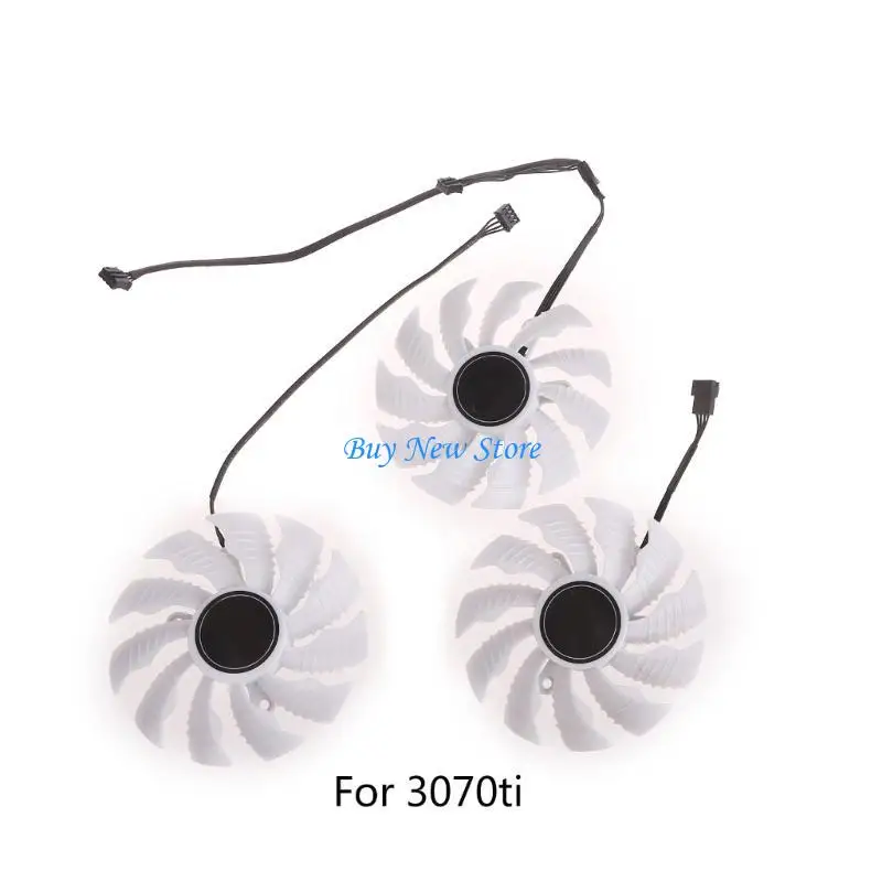 Ventilador tarjeta gráfica 20CE Gráficos Reemplazo tarjeta tarjeta para Gigabyte RTX3070TI 3080 3080TI 3090