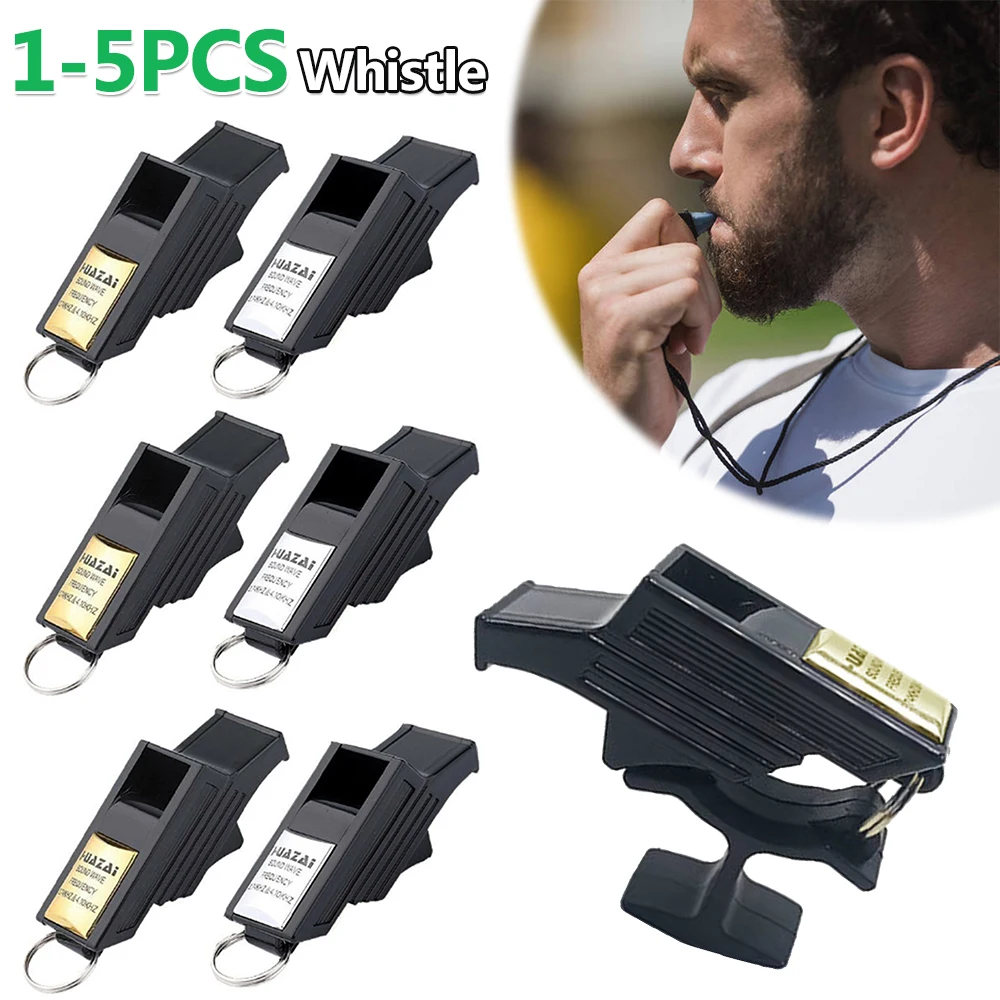 

Football Referee Whistle Professional Survival Whistle 1-5PCS Lifesaving Coaching for Outdoor Running Sports Training Supplies