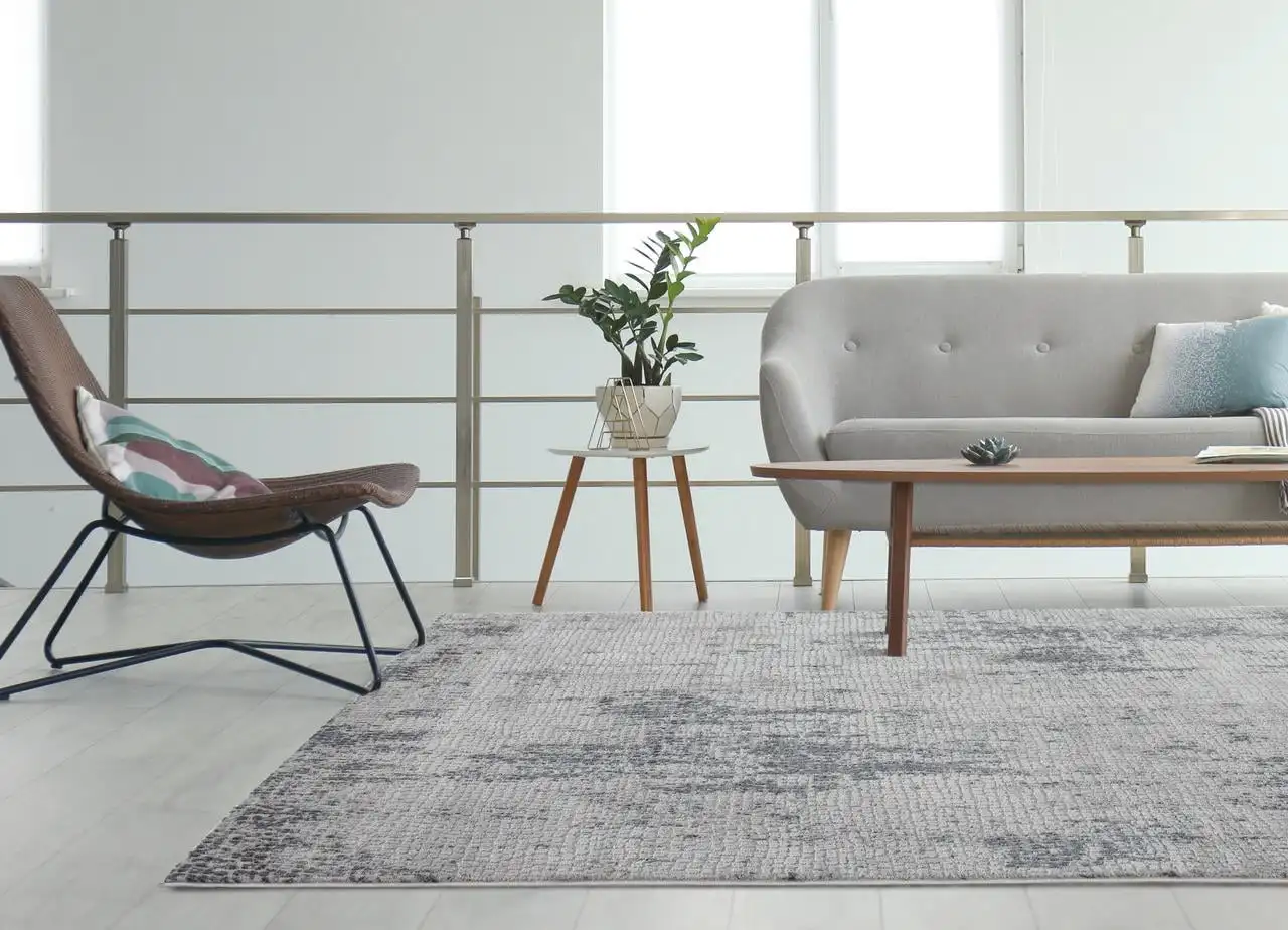 

United Weavers Evolution Erebus, коврик с абстрактным акцентом, серый, 1'11x3'