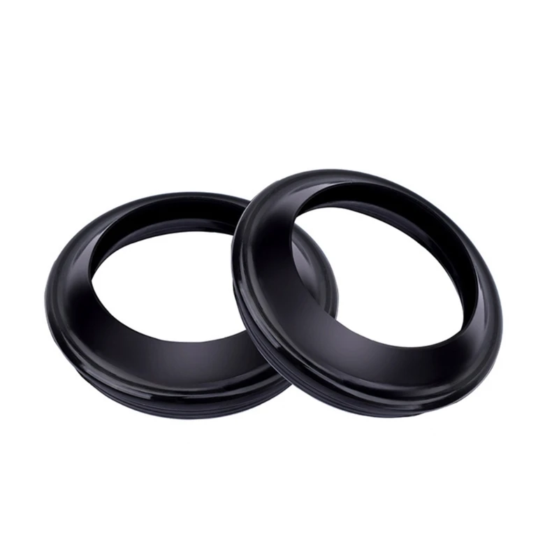 QM82 High-performance Front Fork Shock Oil Seal and Dust Seal Set 41mm x 53mm x 8/10.5mm Lightweight Auto Accessoires 2 Pack