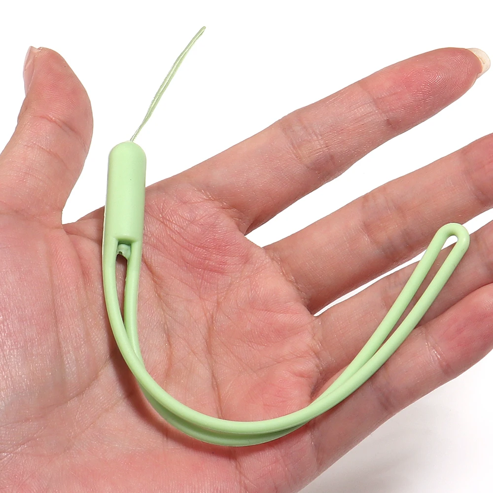 10 Stück Silikon-Handgelenkschlaufen, bunte Schlüsselbänder für Handys, Kameras, Schlüssel, Schlüsselanhänger, Hängeseile – Detail 6