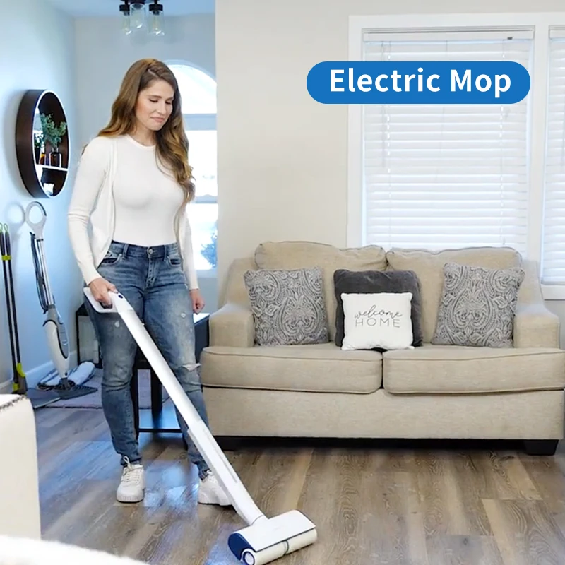 KamShing KS-7213 Multifunctional Water Spray Cleaning Cleaner Electric Cleaning Mopped Best Electric Mop