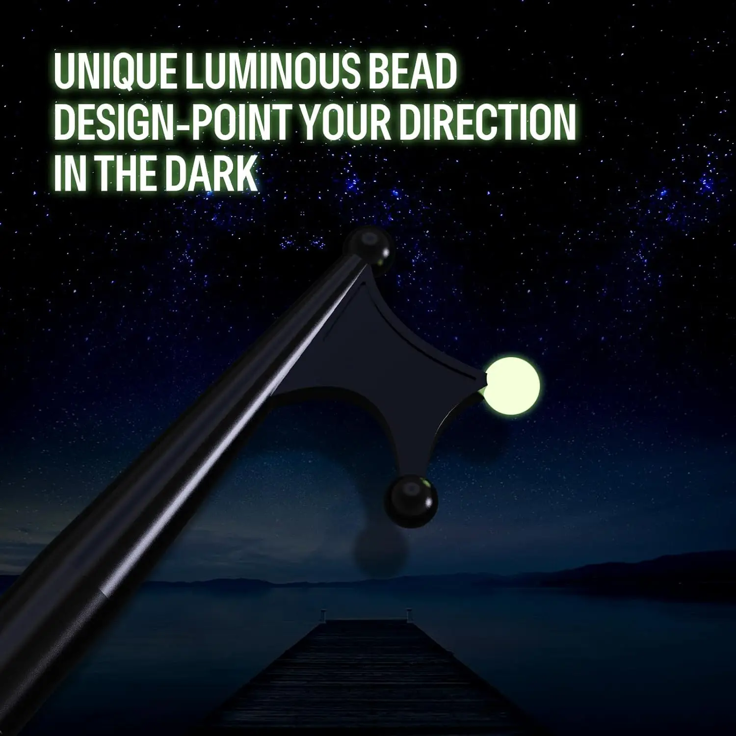 خطاف قارب تلسكوبي من KOMCLUB لرسو السفن، خطاف تمديد، عصا دفع للقارب، مقبض مطاطي غير قابل للانزلاق، متين ومقاوم للصدأ #5