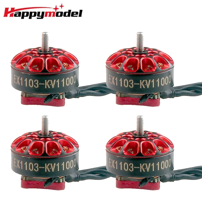 HappyModel EX1103 KV11000 1-2S silnik bezszczotkowy zamiennik do linii basowej 2S mikro dron FPV