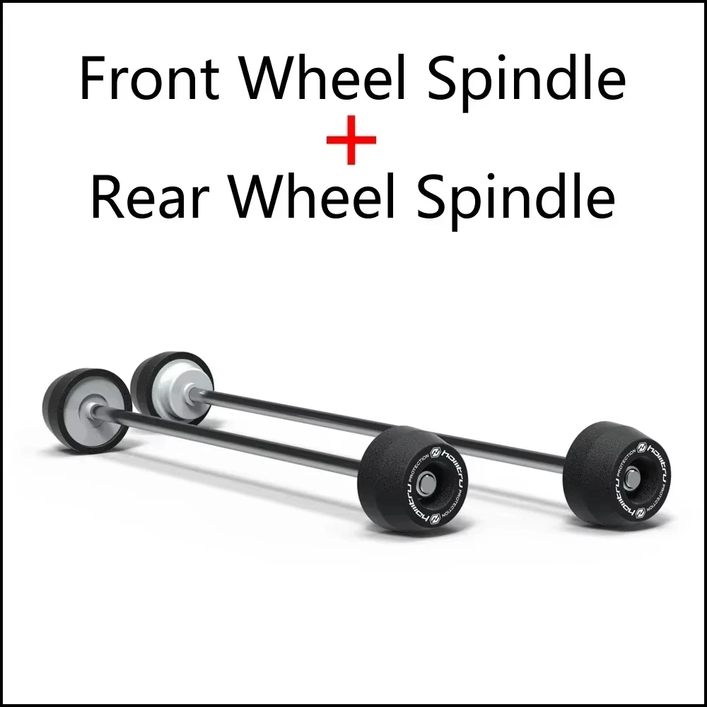 

For Triumph Daytona 660 2024-2025 Motorcycle Wheel Protector Rear Front Axle Fork Crash Slider