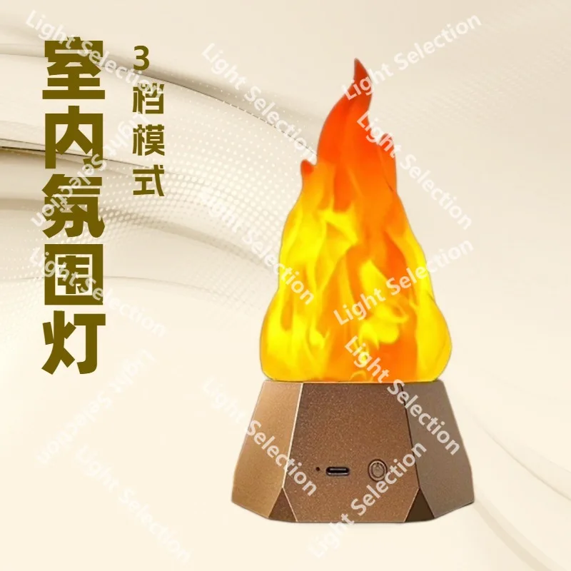 

Rechargeable indoor decoration ambient light night outdoor camping