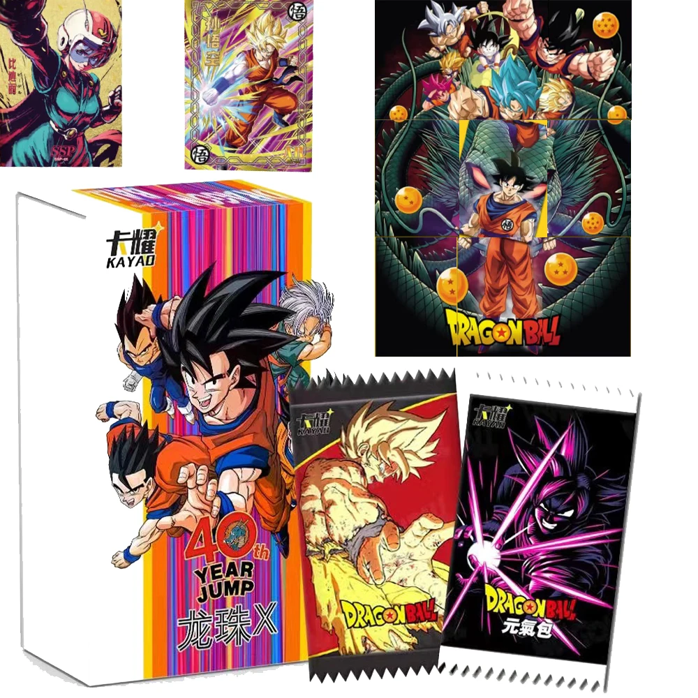 

Dragon Ball Cards Shiny Son Goku Saiyan Vegeta TCG Anime Trading Battle Booster Box Game Children Collection Card Gift Toy