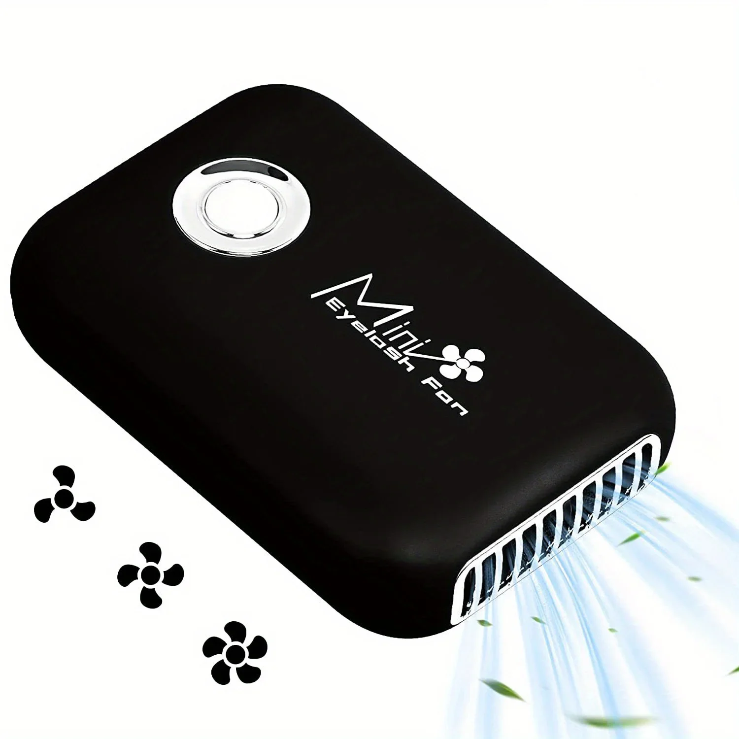 Mini Lash Fan Portable Eyelash Extension Fan Dryer Rechargeable USB 3 Speed Cooling Air for Lashes