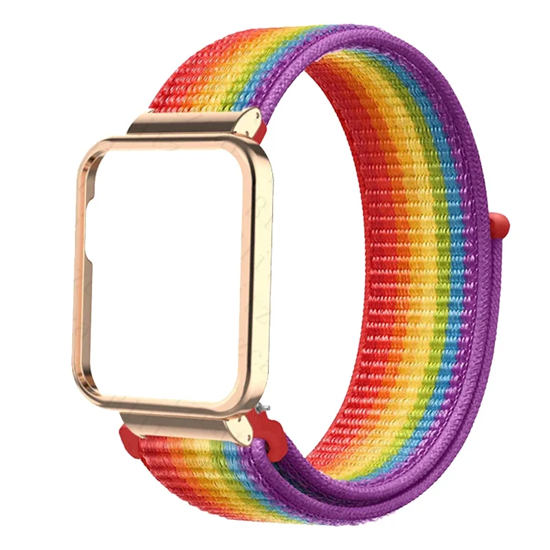 Pulseira de nylon para Xiaomi Mi Watch Lite, Redmi Watch 2, 3 Substituição Bumper Band, Novo