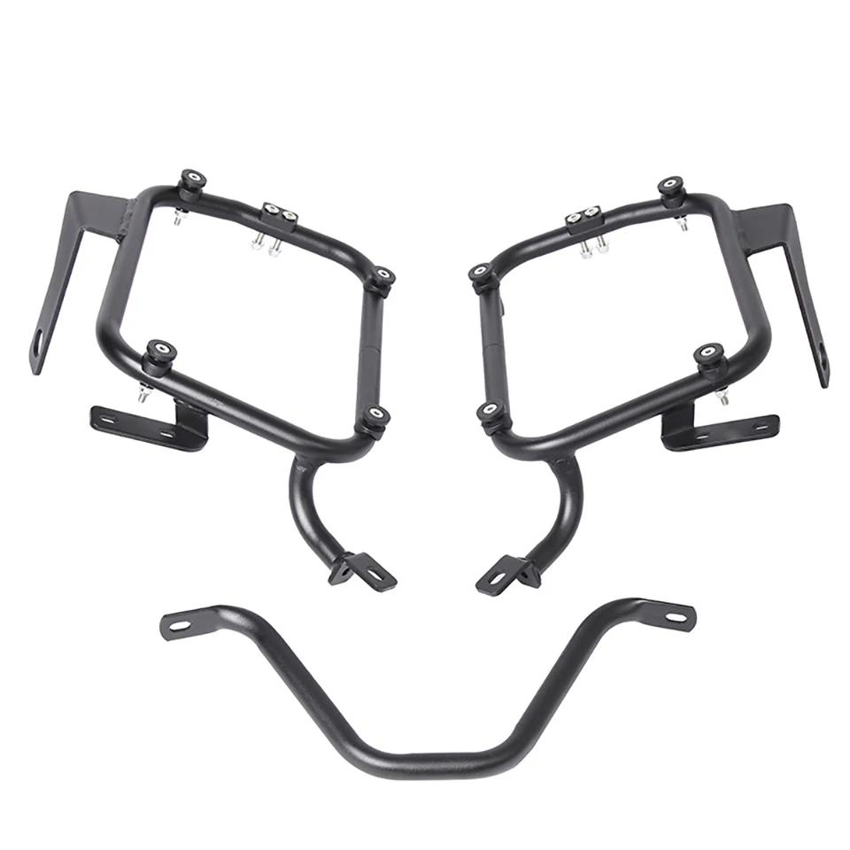 Motorcycle Panniers Rack Saddlebag Bracket Side Boxes Luggage Rack Support Steady Frame for Suzuki V-Storm DL250 250CC