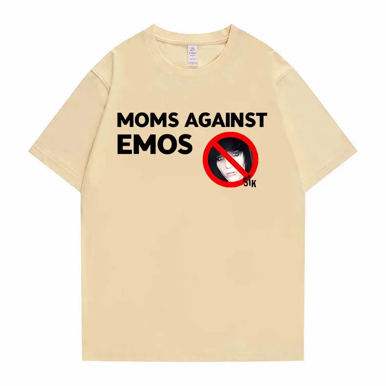 Limited Jake Webber Mom Against Emos Funny Meme T-shirts Johnnie Guilbert T Shirts Men Women Fashion Vintage Oversized T-shirt