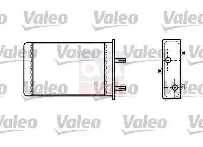 Store code: 812334 heater radiator for LANCIA air conditioning BINEK (imported)