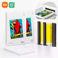 Original 40/80Pcs 6 Inches Xiaomi Mijia Photo Printing Paper for Xiaomi Mijia Mi Photo Printer/Xiaomi Mijia Photo Printer 1S