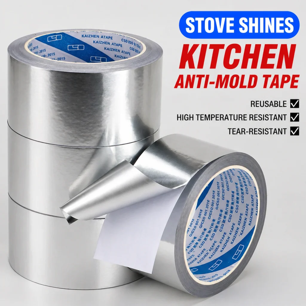 Kitchen oil-proof stickers, anti-mold and oil-proof stickers for the edges and gaps of the stove and sink, high-temperat