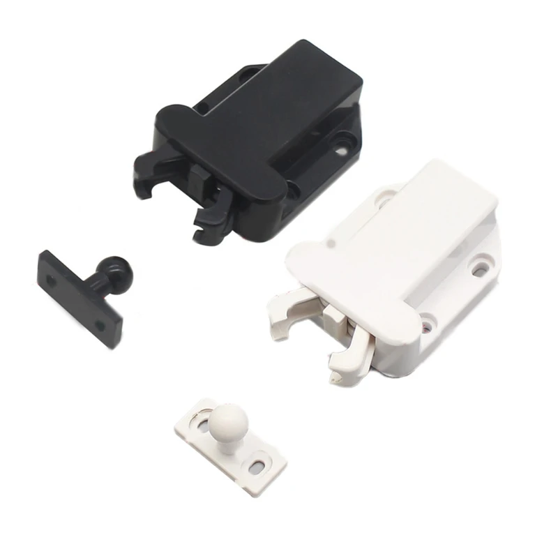 

Door Push for Latch Single Door for Touch Latches Chassis Cabinet Furniture Push Lock Open the Door Without