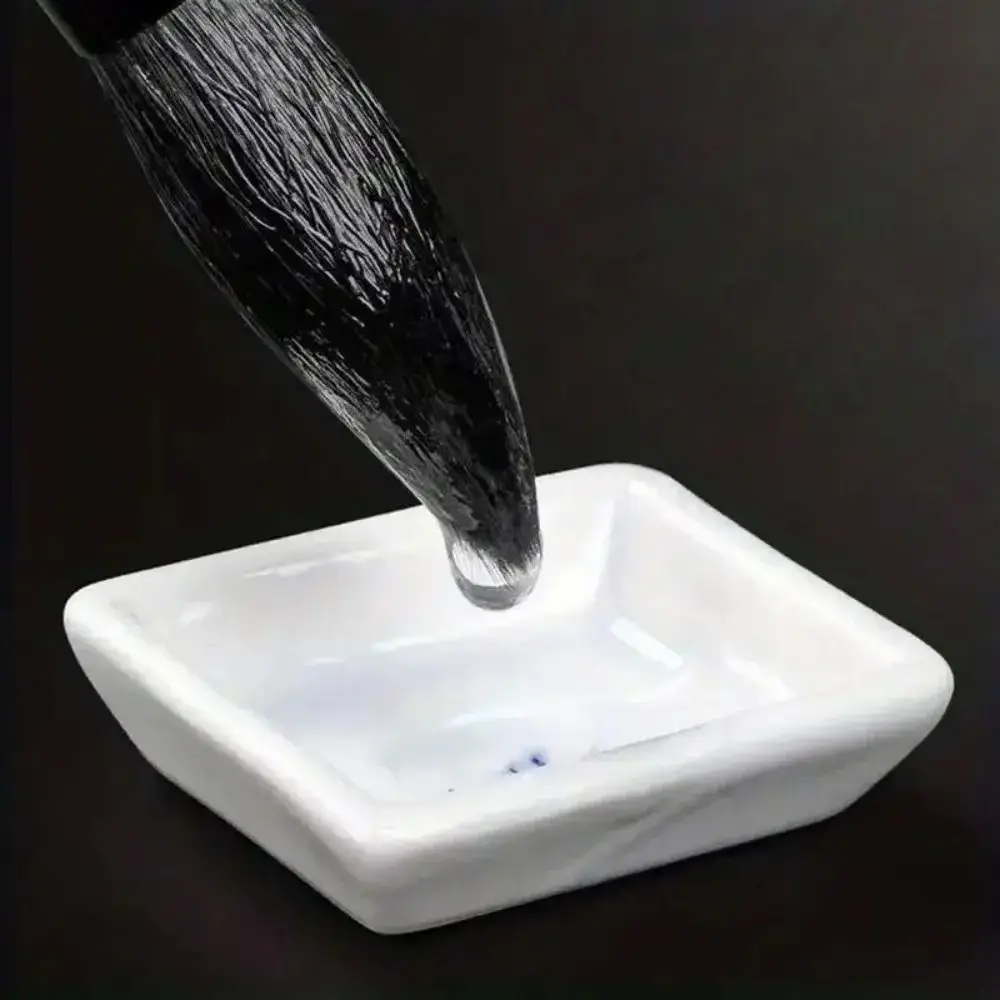 

7 шт./компл., щетина из беличьей шерсти, акварельная кисть, круглые/острые кончики, набор художника для начинающих, ручка для рисования гуашью, набор кистей для рисования