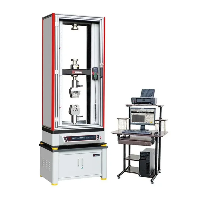 10KN Textile elongation computer control universal testing machine for wire and cable