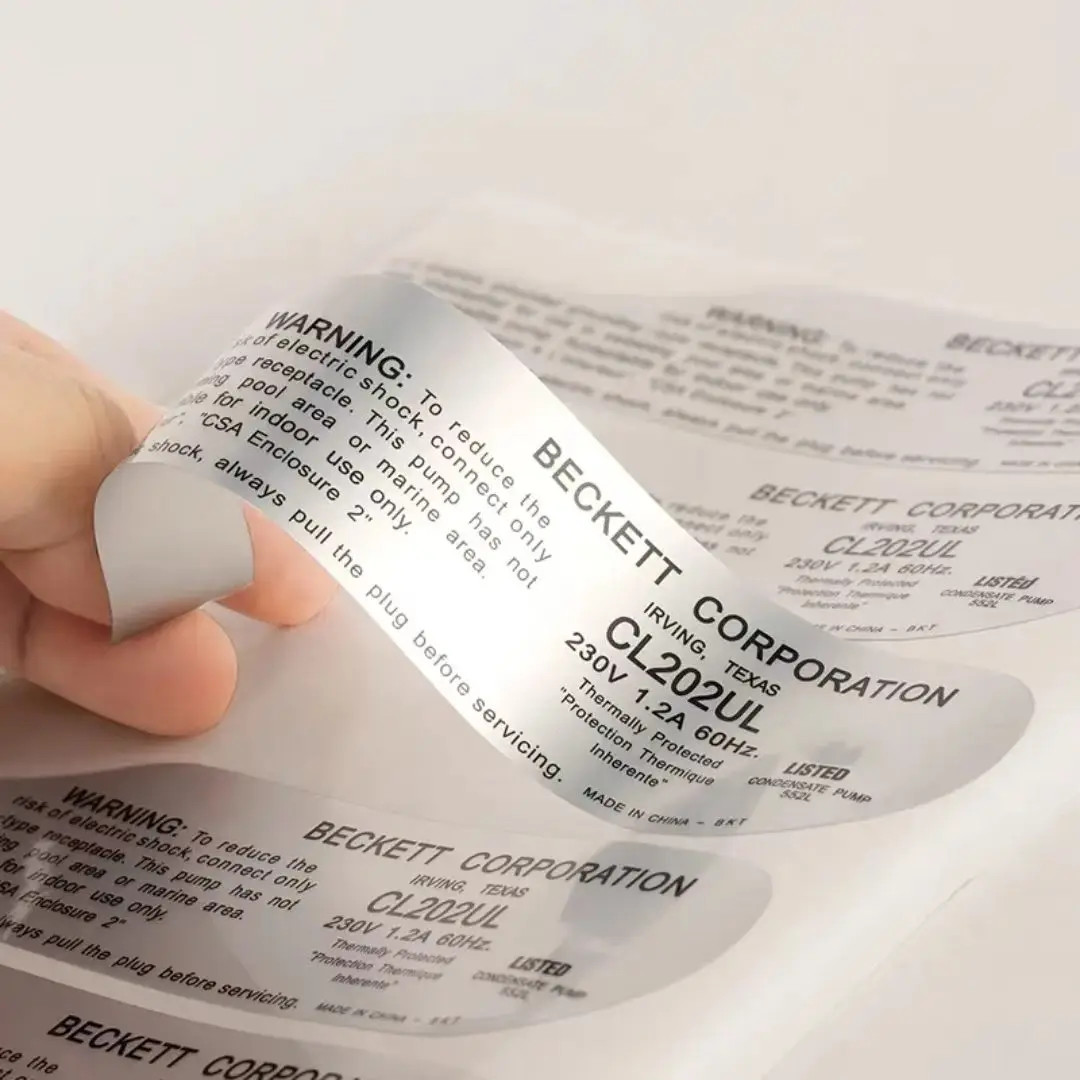 

Custom Matte Silver Labels 100 Pcs Iron on Stickers in Silver for Scrapbooking And DIY Projects