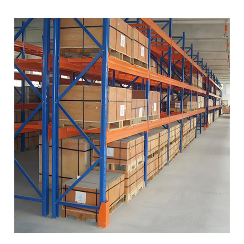 

Industrial Heavy-duty Protective Storage Shelving System for Warehouse Steel Pallet Shelving Stacking Units