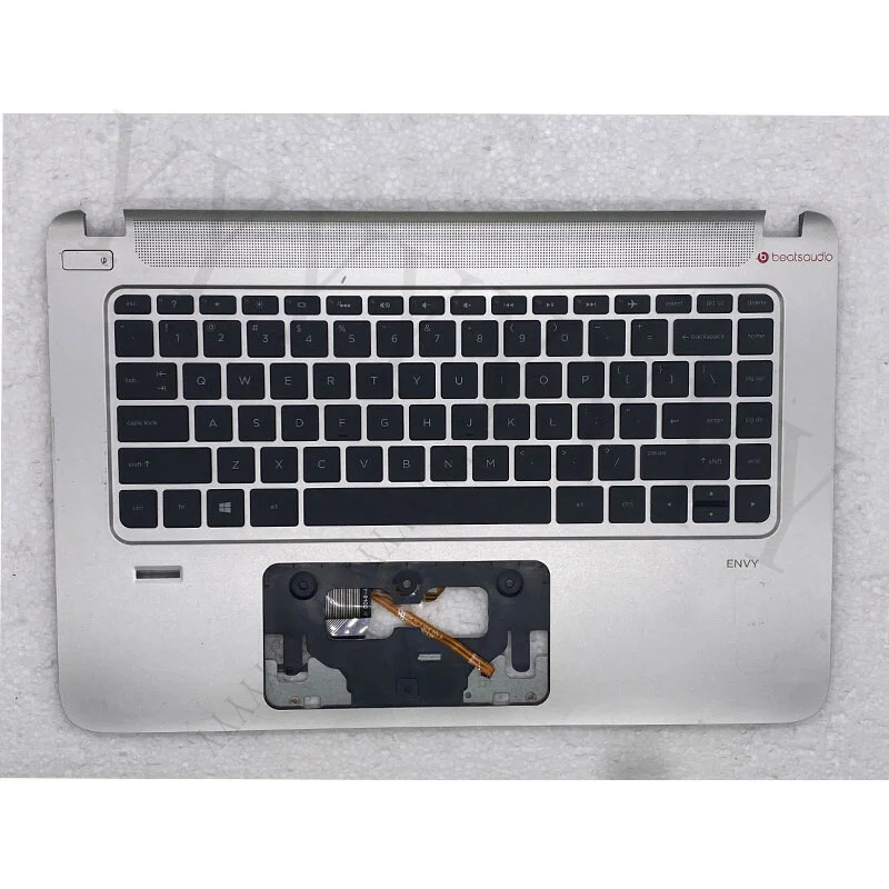 Y+ Palmrest with backlit keyboard and fingerprint sensor is suitable for HP Envy 14-K 14-U TPN-Q139